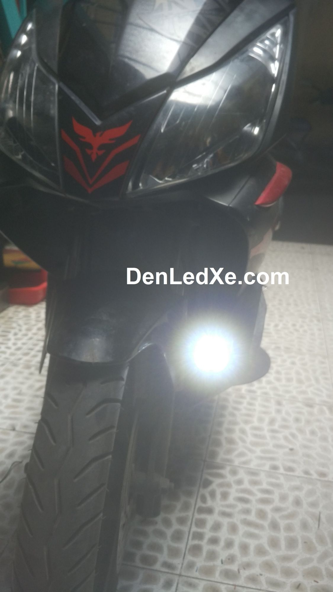 đèn led xe máy l4x