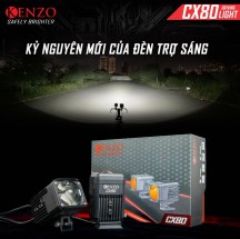 Kenzo CX80 v3 2025 - Trợ Sáng Bi Cầu Led Chống Chói