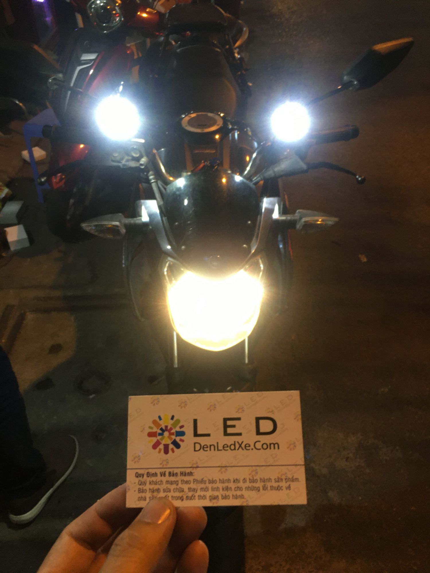 đèn led siêu sang yamaha fz150