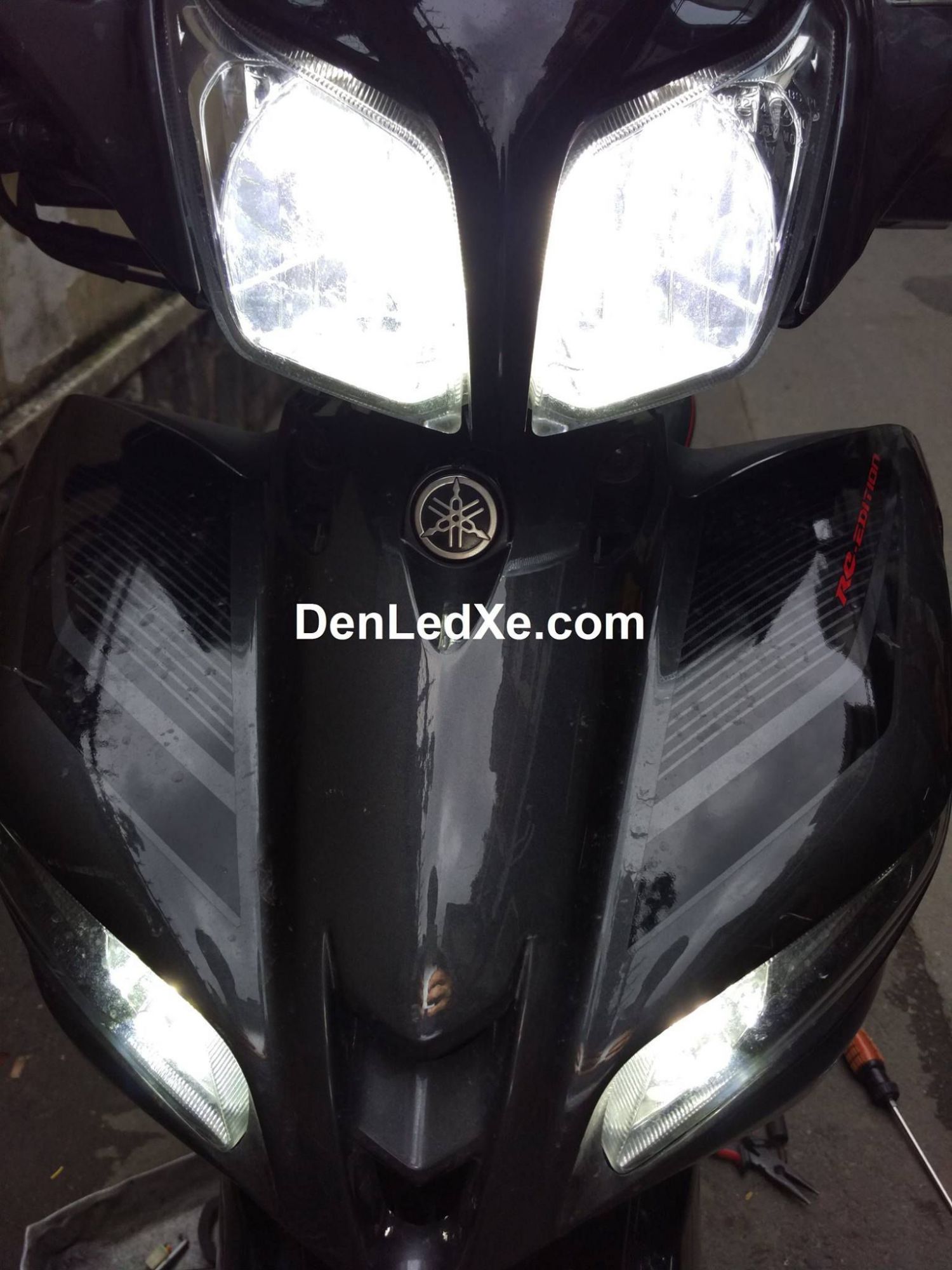 Đèn LED Siêu Sáng, Bi Cầu Led , Đèn Trợ Sáng Xe Yamaha Jupiter