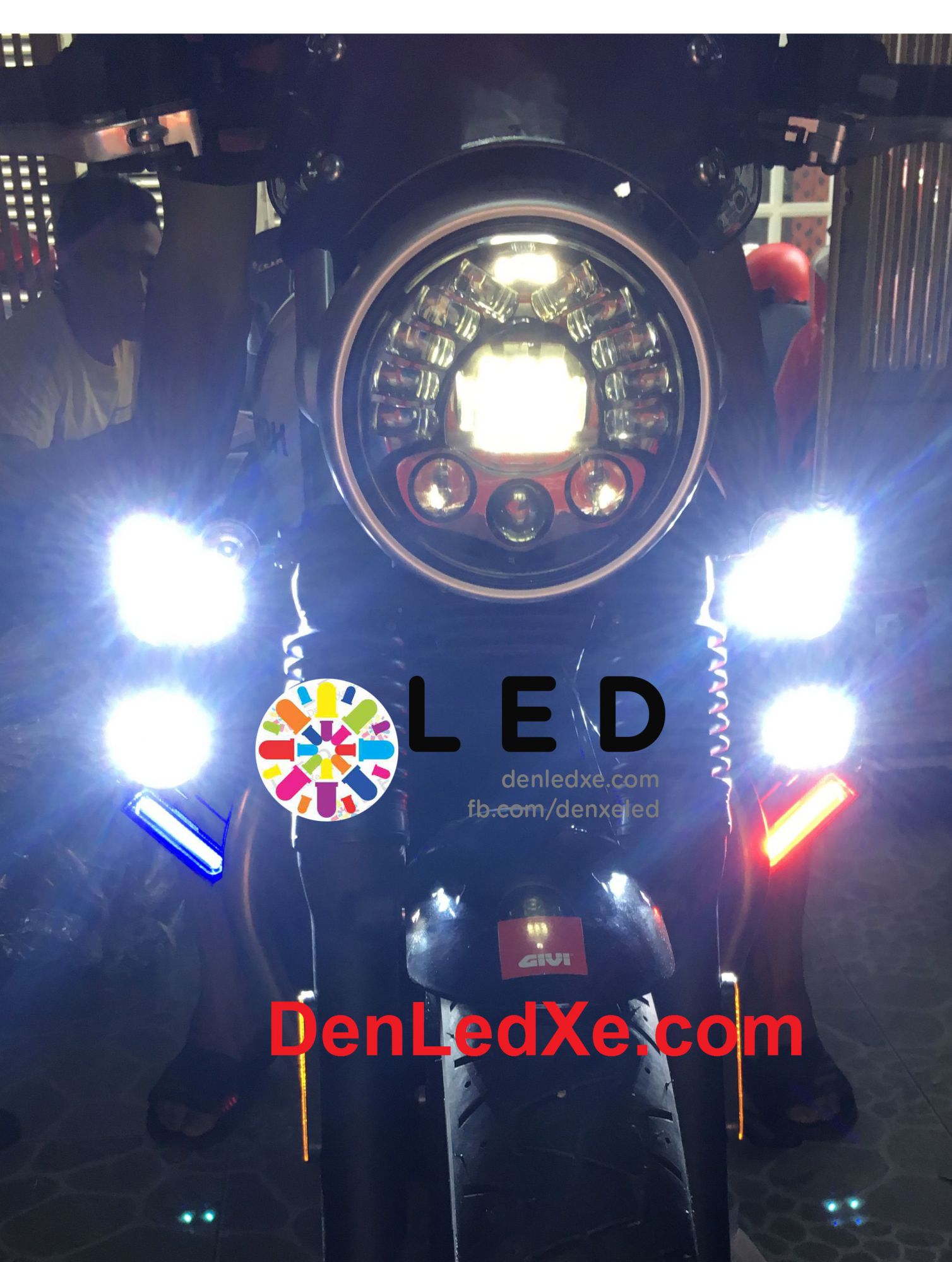 Bóng Đèn Led Xe ,Đèn Trợ Sáng Triumph Siêu Sáng Chính Hãng