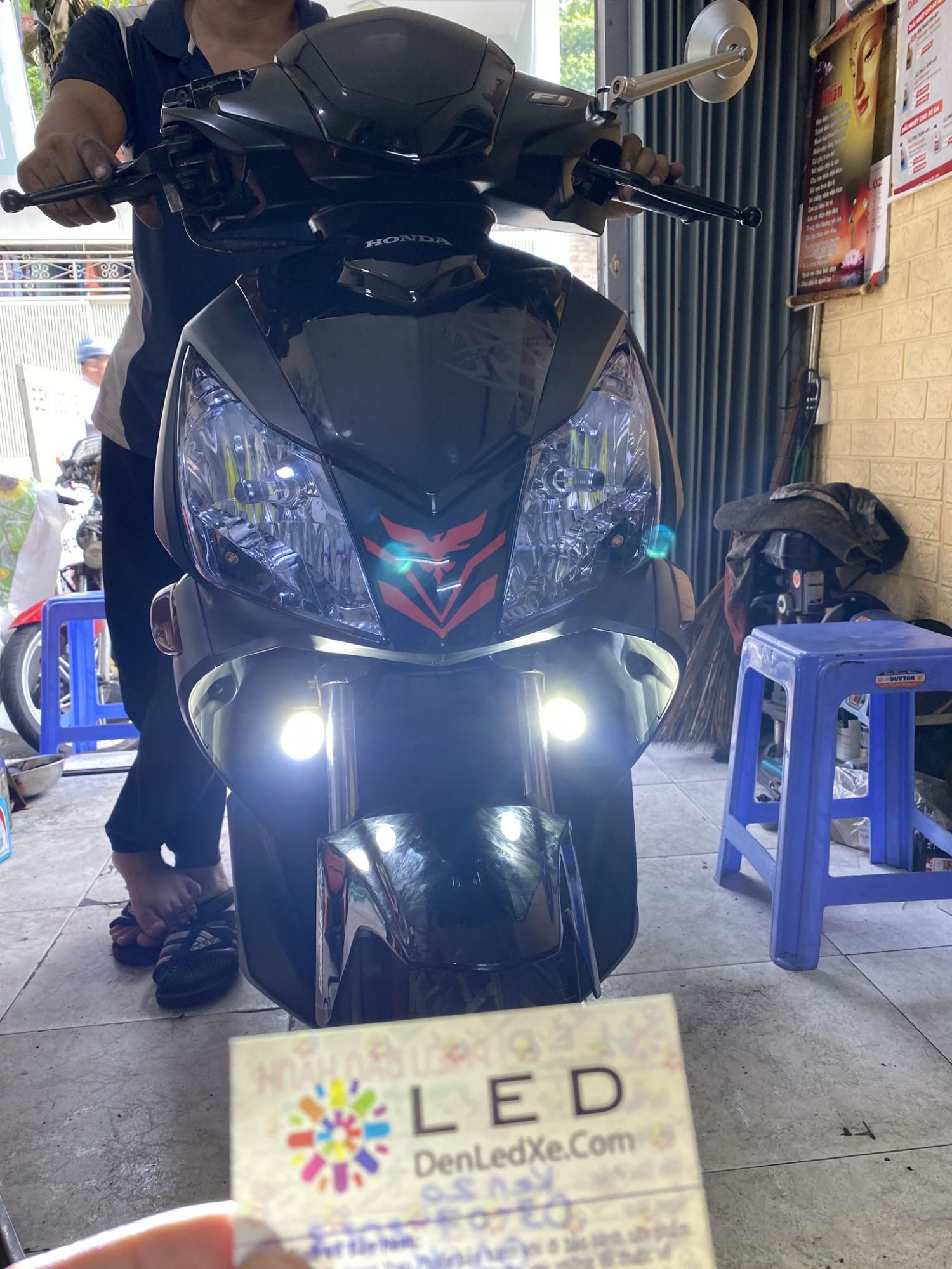đèn led trợ sáng honda airblade