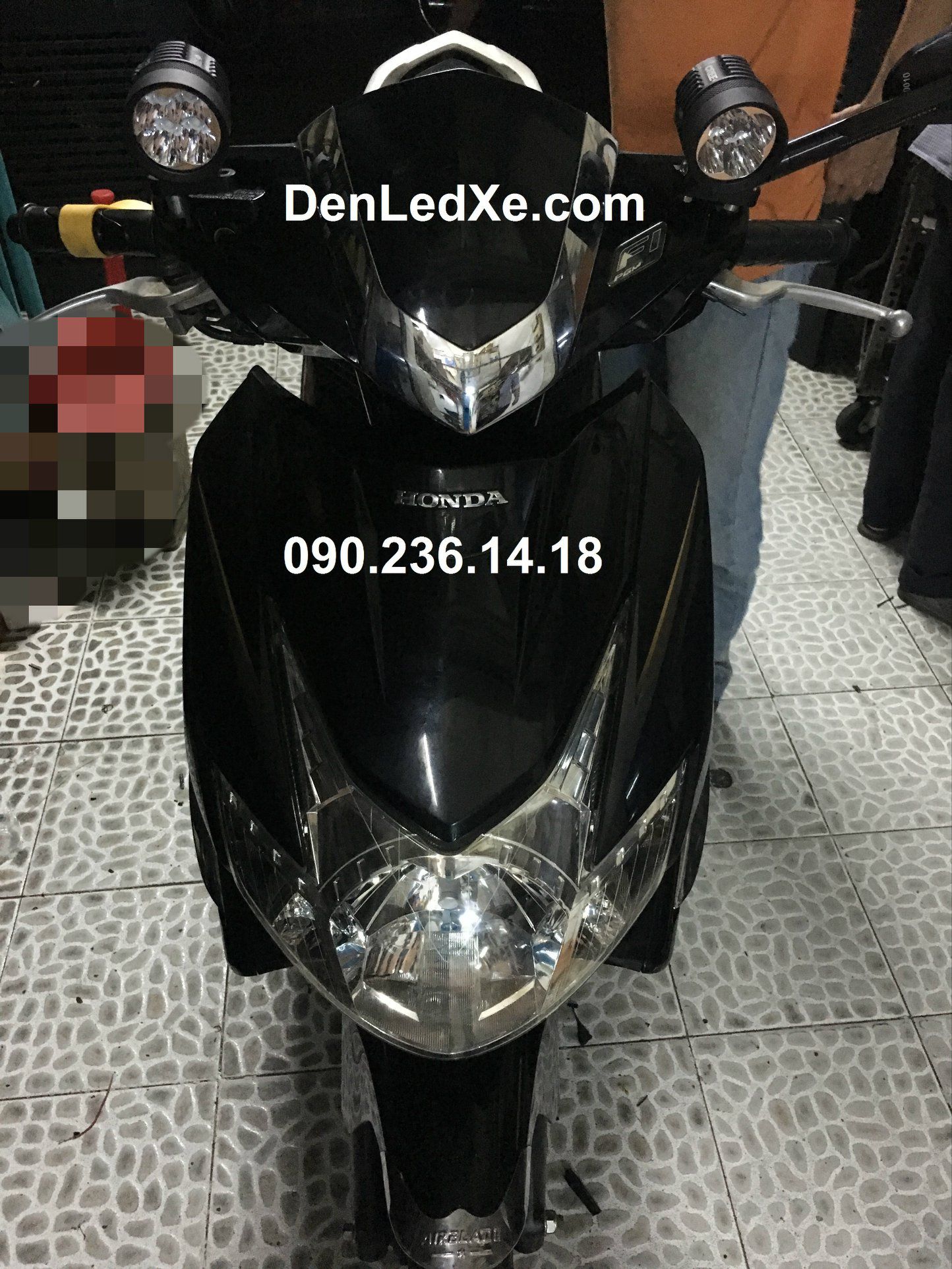 đèn led trợ sáng honda airblade việt