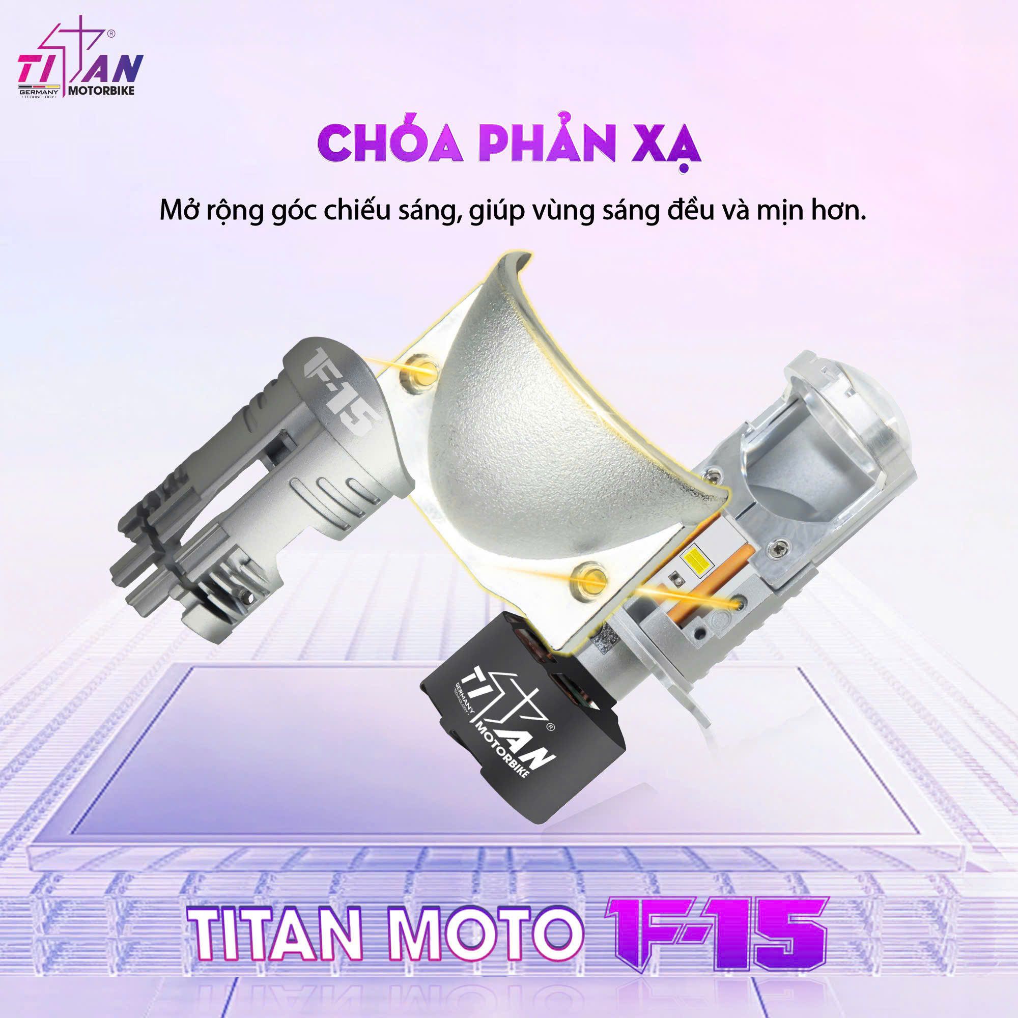 BI LED MINI TITAN MOTO F15